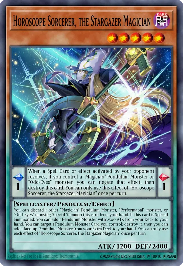 Horoscope Sorcerer, the Stargazer Magician