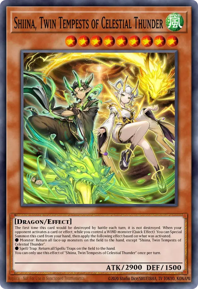 Shiina, Twin Tempests of Celestial Thunder