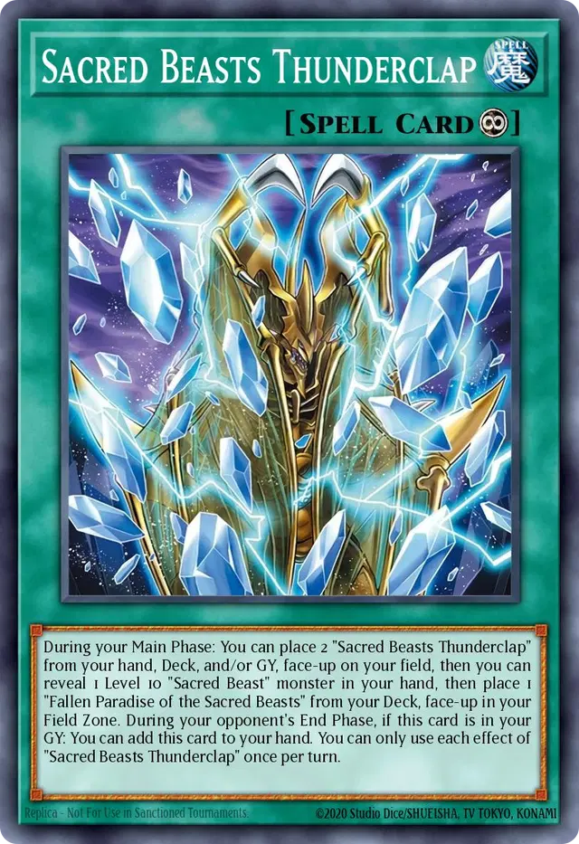 Sacred Beasts Thunderclap