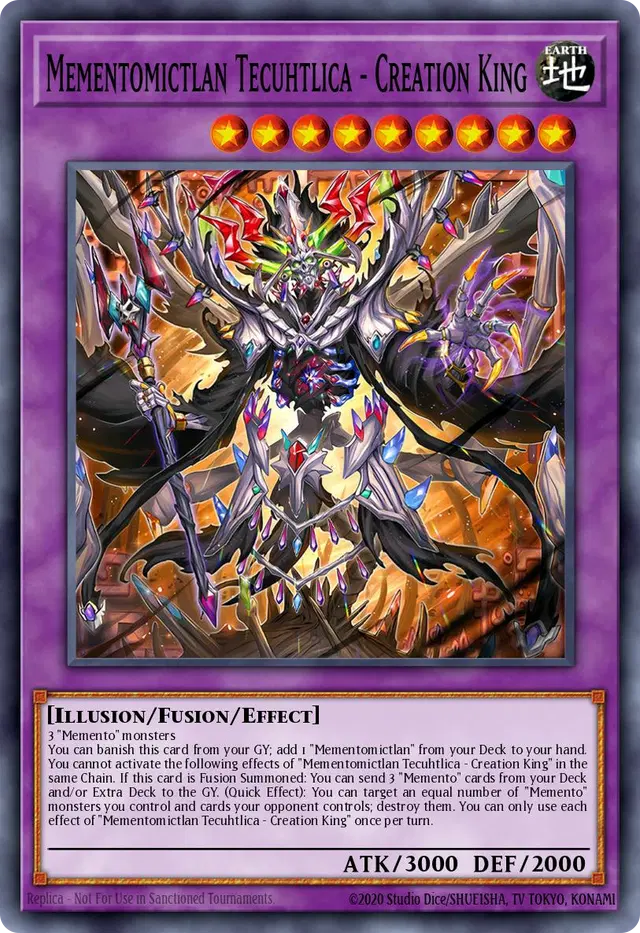 Mementomictlan Tecuhtlica - Creation King