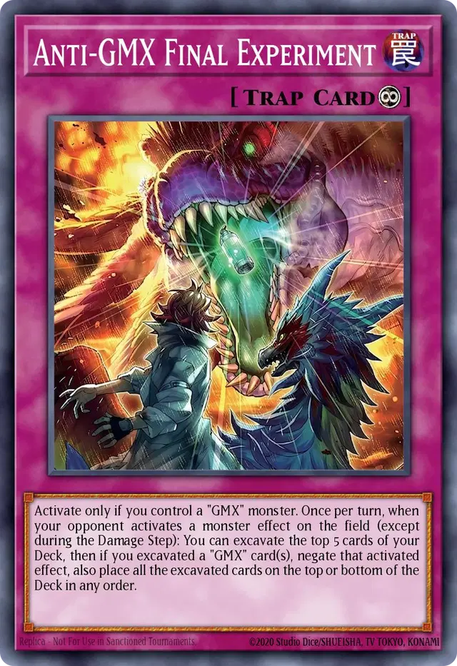 Anti-GMX Final Experiment