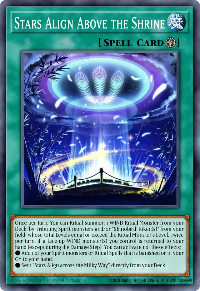 Stars Align Above the Shrine