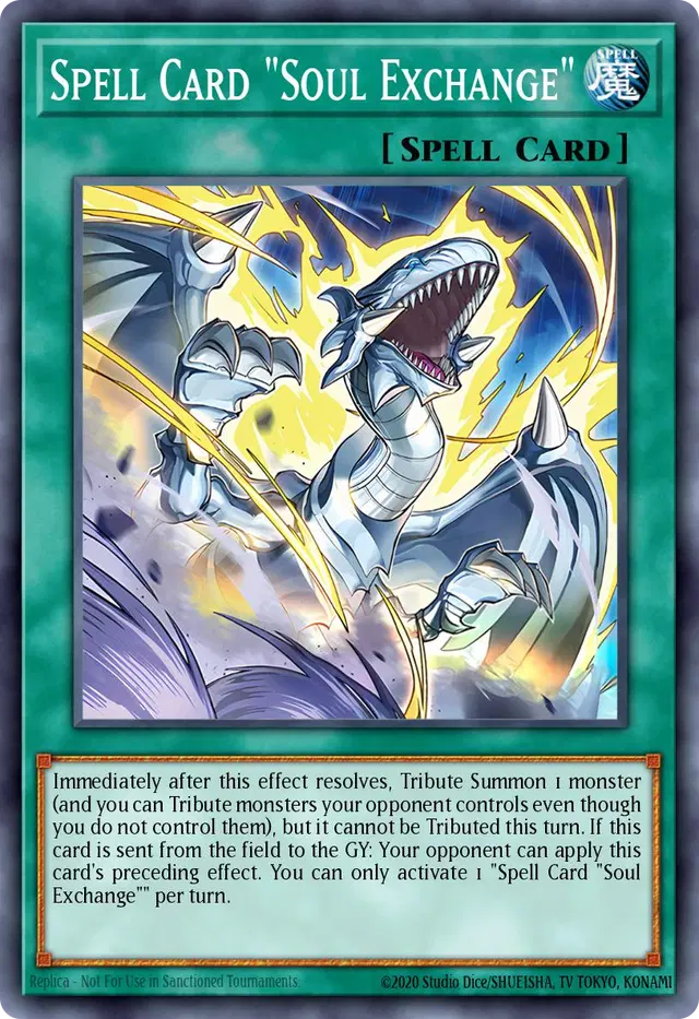 Spell Card "Soul Exchange"