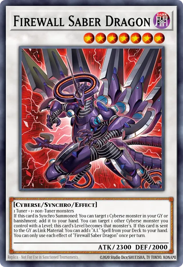 Firewall Saber Dragon