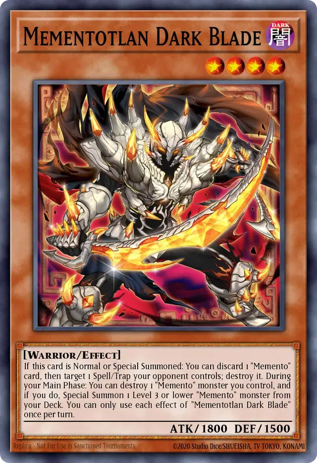 Mementotlan Dark Blade