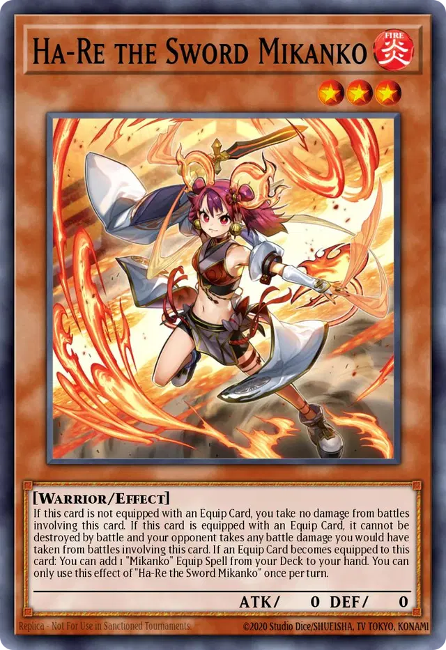 Ha-Re the Sword Mikanko
