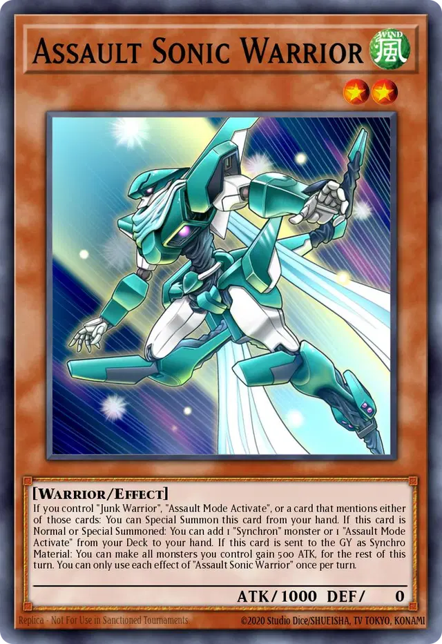 Assault Sonic Warrior