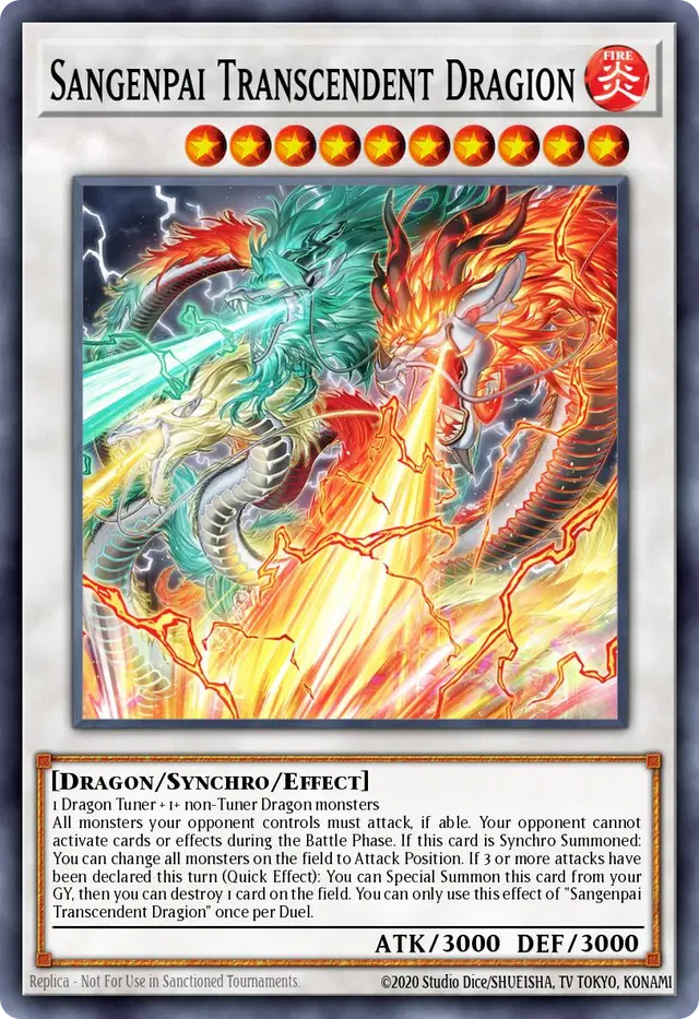 Sangenpai Transcendent Dragion