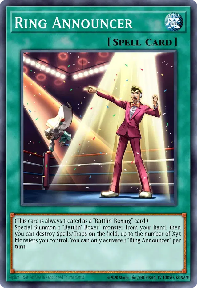 Ring Announcer