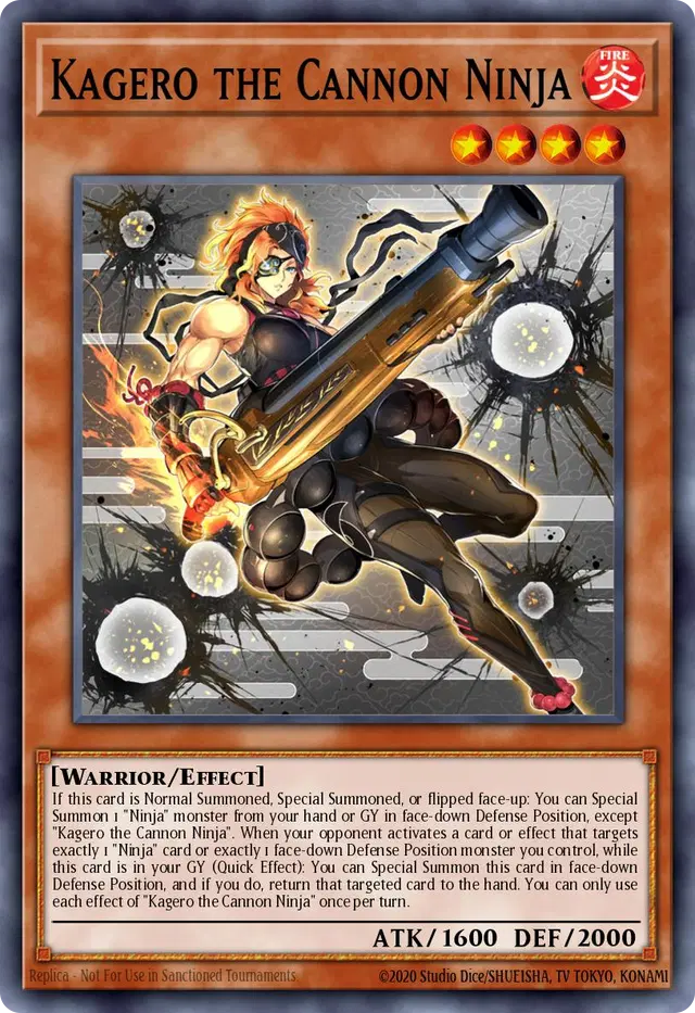 Kagero the Cannon Ninja