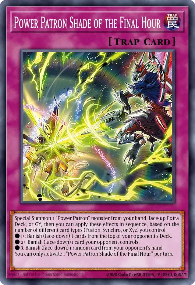Power Patron Shade of the Final Hour