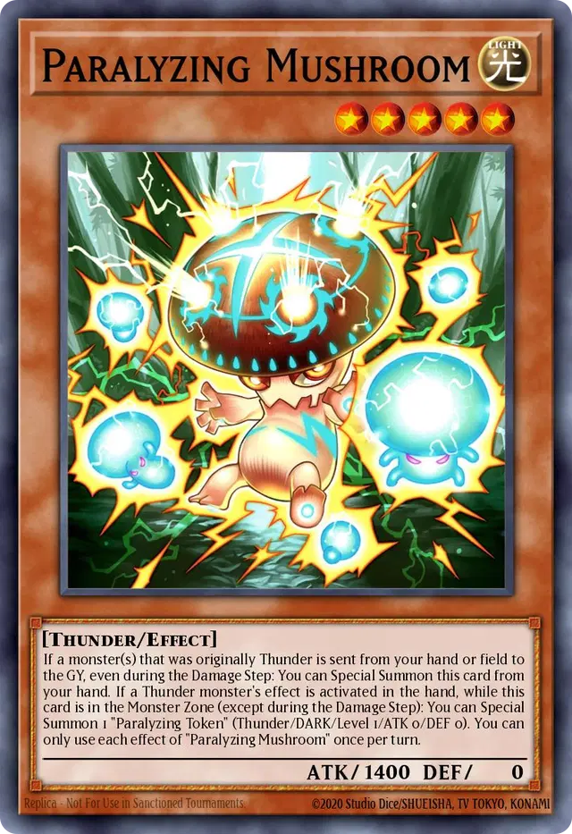 Paralyzing Mushroom