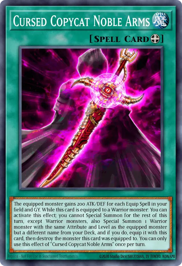 Cursed Copycat Noble Arms