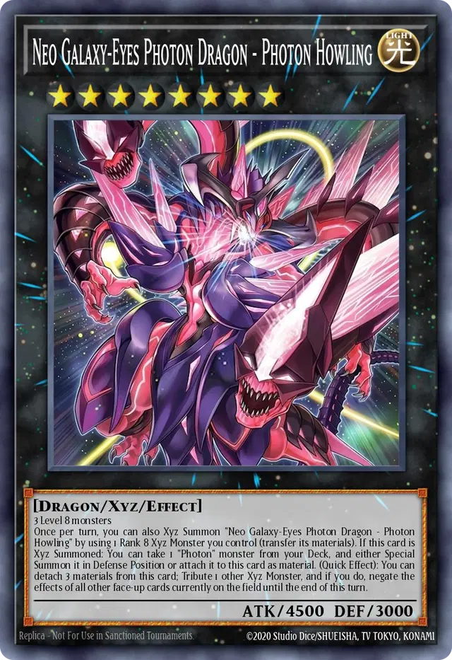 Neo Galaxy-Eyes Photon Dragon - Photon Howling