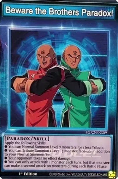 Beware the Brothers Paradox!