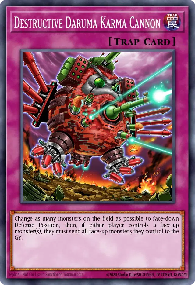 Destructive Daruma Karma Cannon