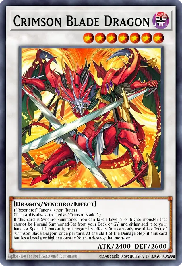 Crimson Blade Dragon