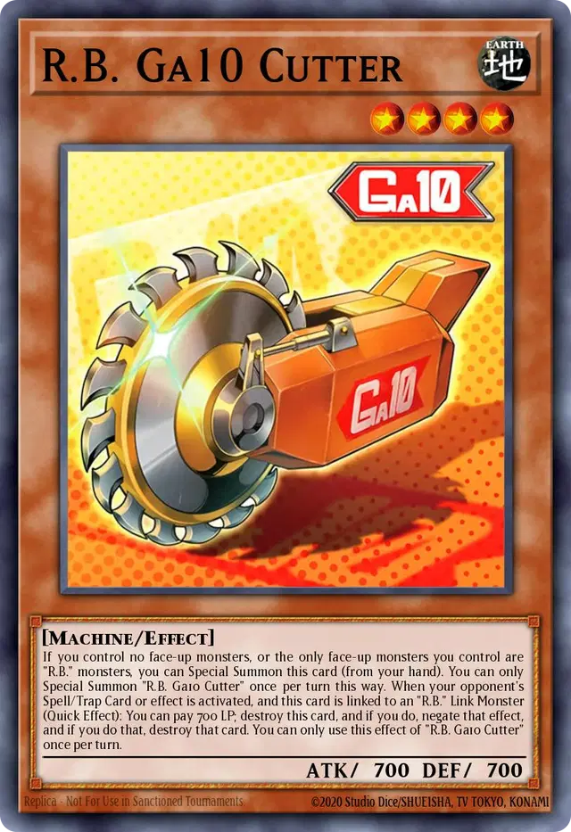R.B. Ga10 Cutter
