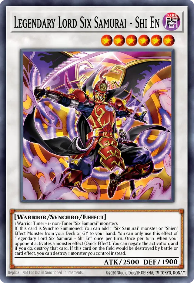 Legendary Lord Six Samurai - Shi En