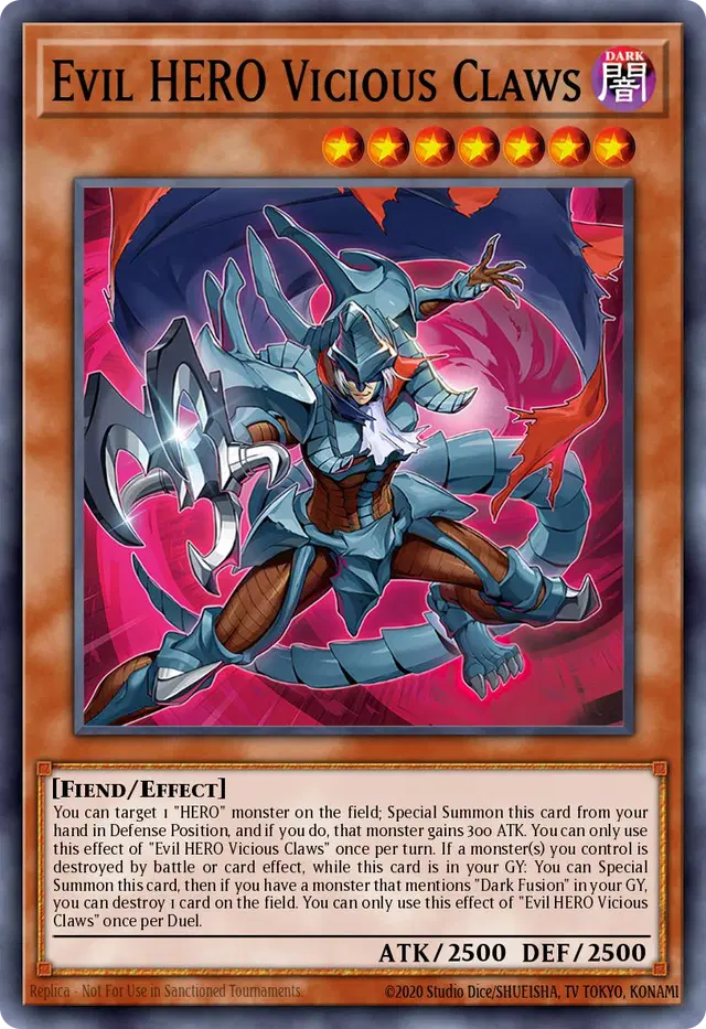Evil HERO Vicious Claws