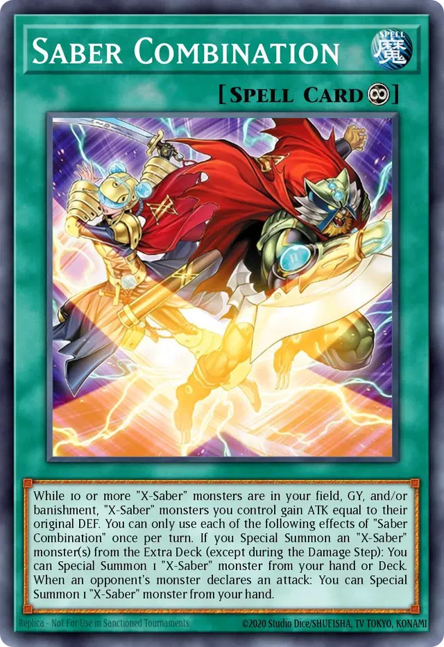 Saber Combination