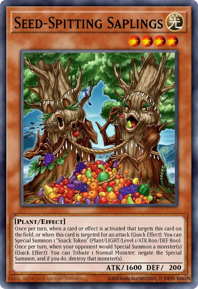 Seed-Spitting Saplings