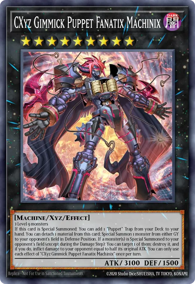 CXyz Gimmick Puppet Fanatix Machinix