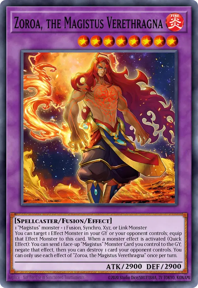 Zoroa, the Magistus Verethragna