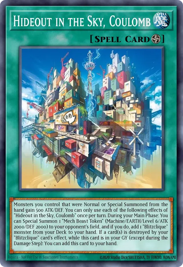 Hideout in the Sky, Coulomb
