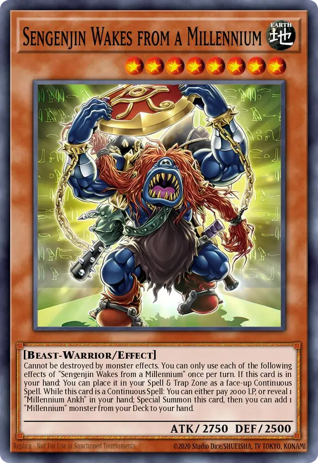 Sengenjin Wakes from a Millennium