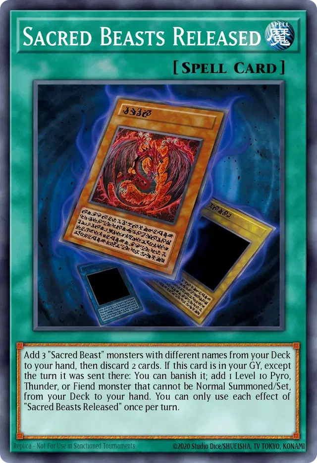 Sacred Beasts Released
