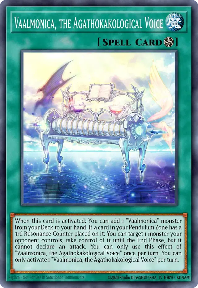 Vaalmonica, the Agathokakological Voice