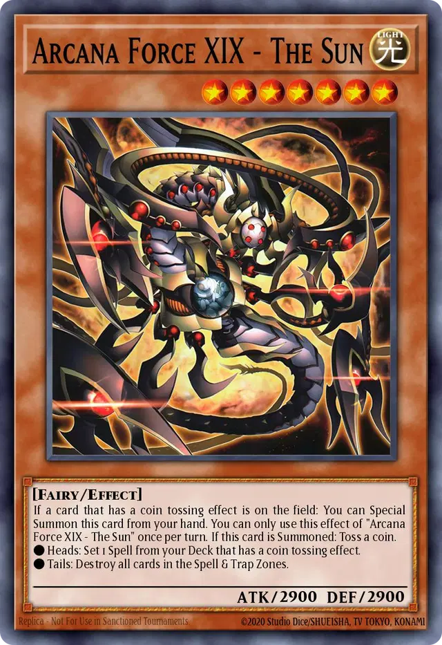 Arcana Force XIX - The Sun