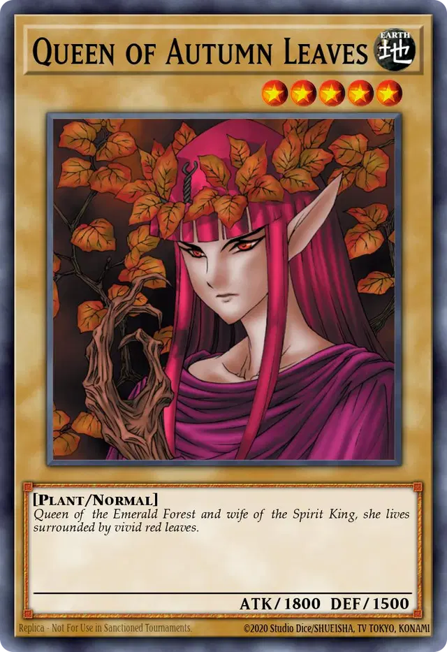 Queen of Autumn Leaves
