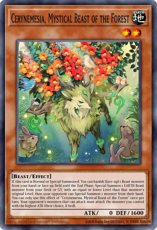 Cerynemesia, Mystical Beast of the Forest
