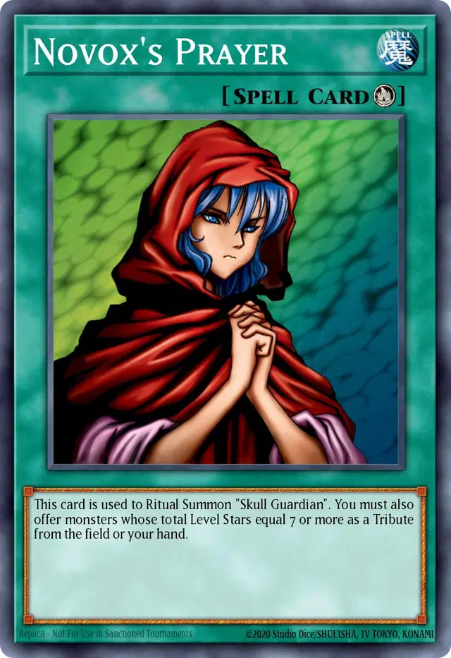 Novox's Prayer