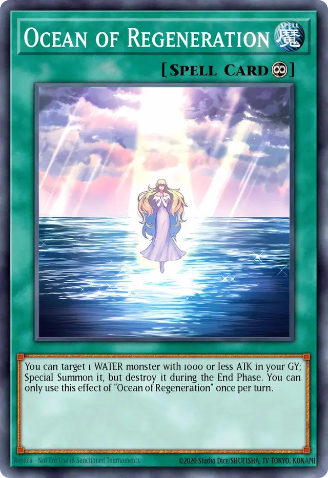 Ocean of Regeneration