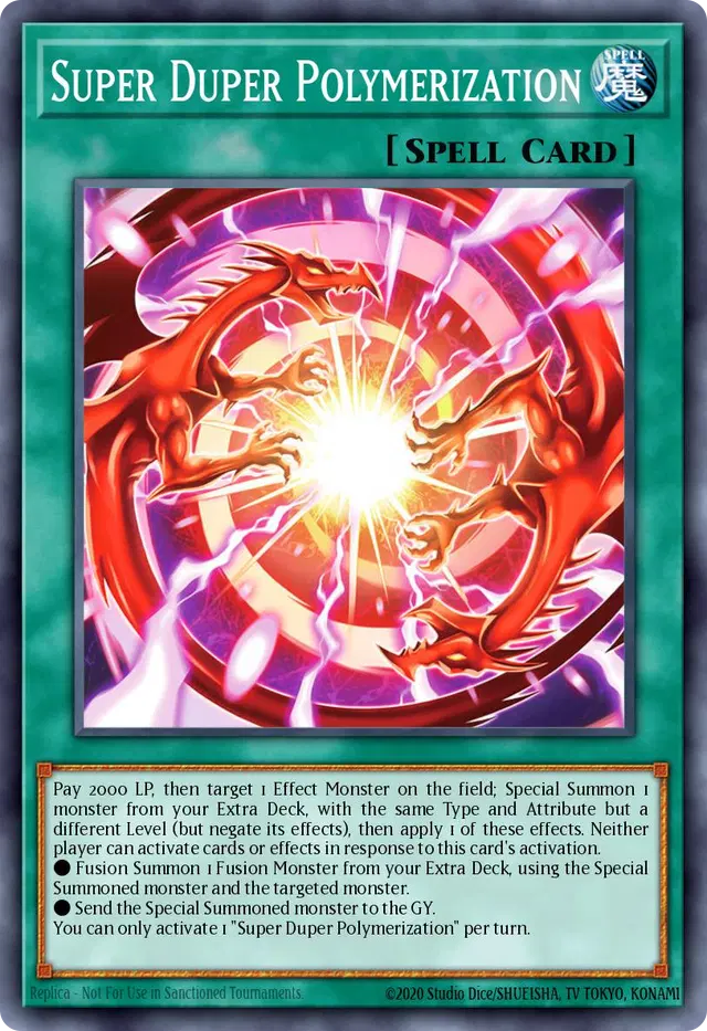 Super Duper Polymerization