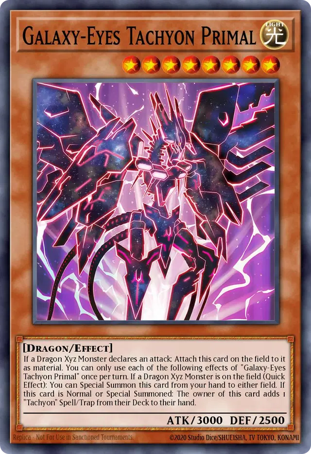 Galaxy-Eyes Tachyon Primal