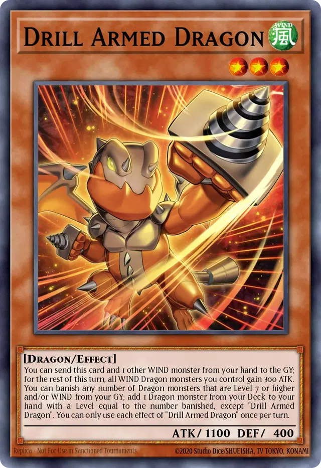 Drill Armed Dragon