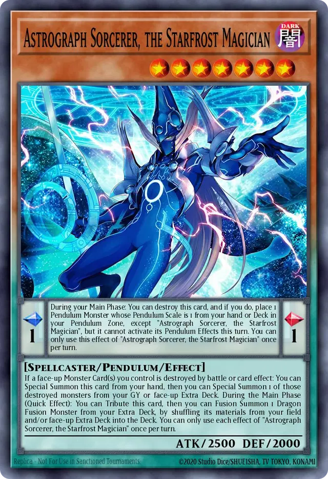 Astrograph Sorcerer, the Starfrost Magician