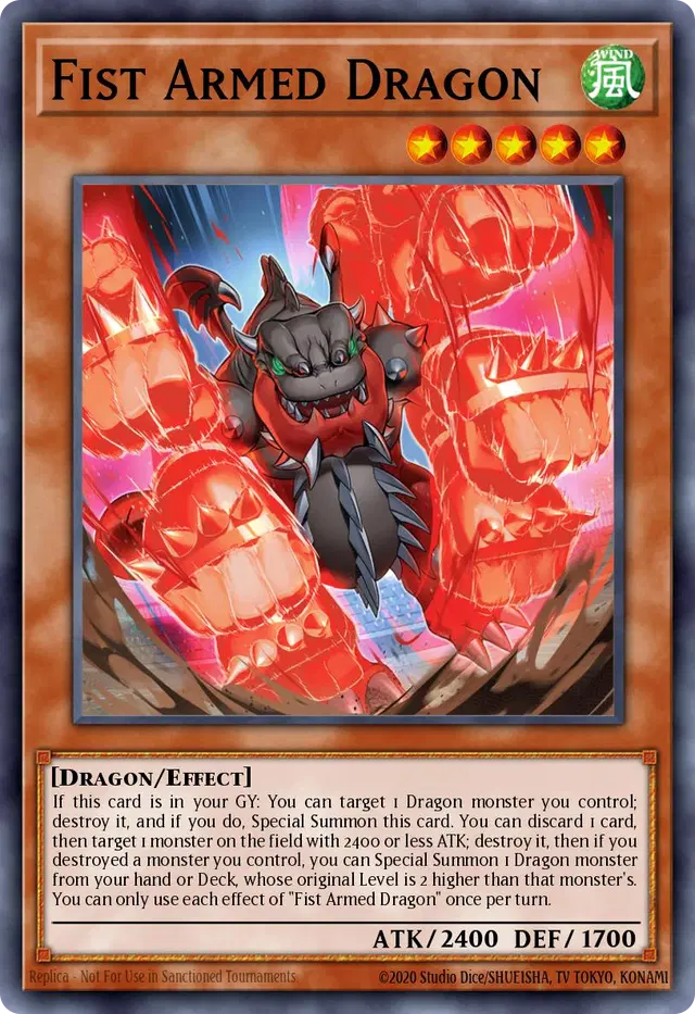Fist Armed Dragon