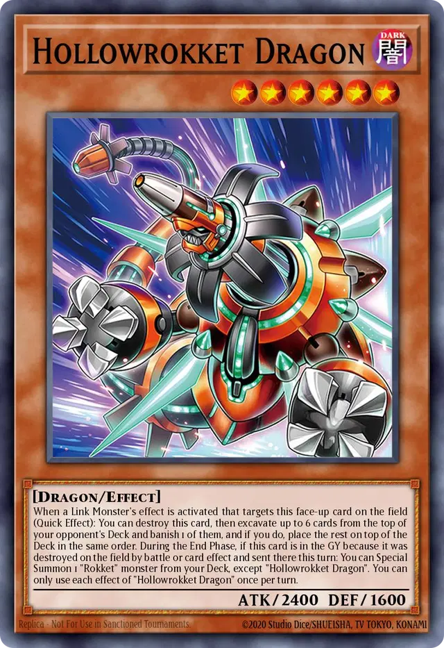 Hollowrokket Dragon