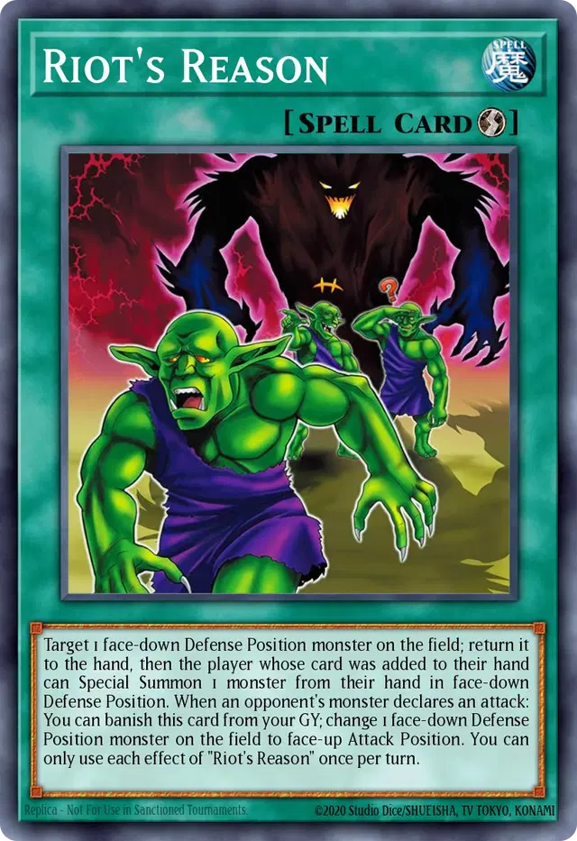 Riot's Reason