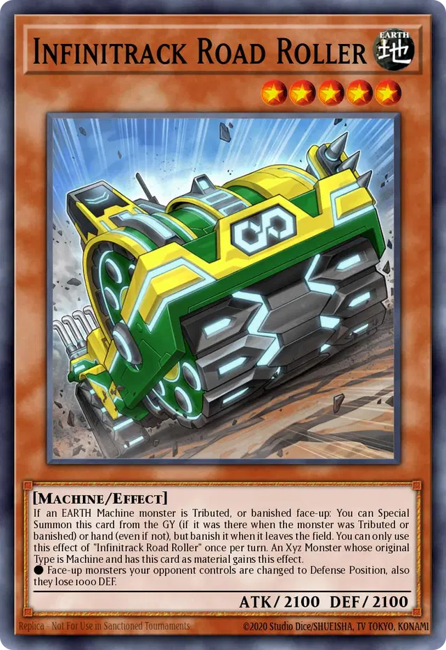 Infinitrack Road Roller