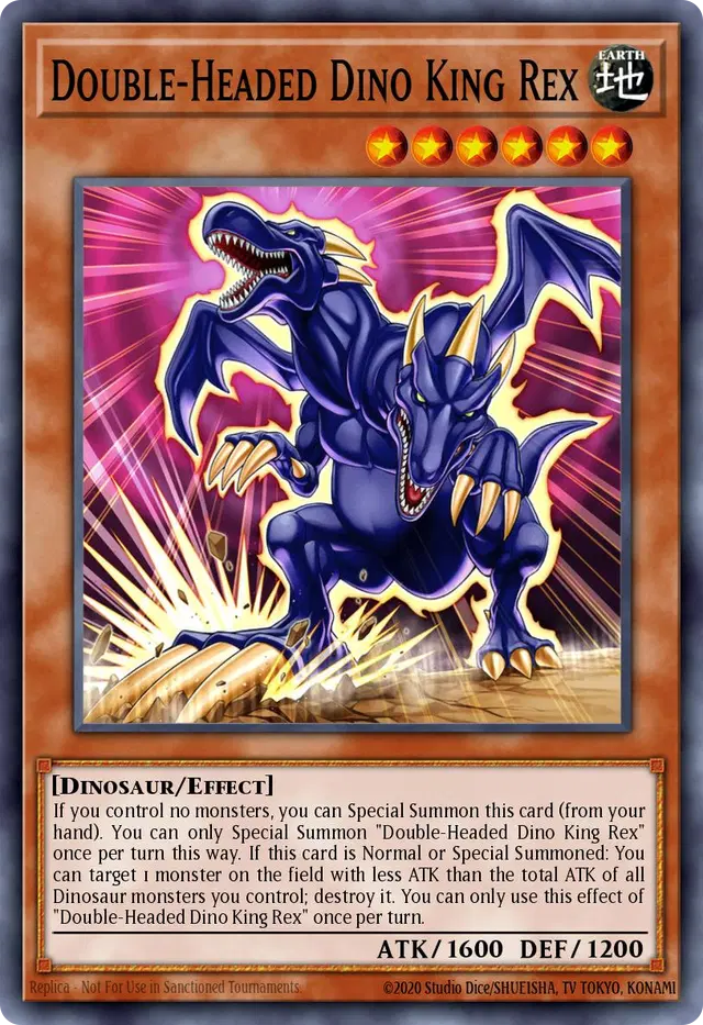 Double-Headed Dino King Rex