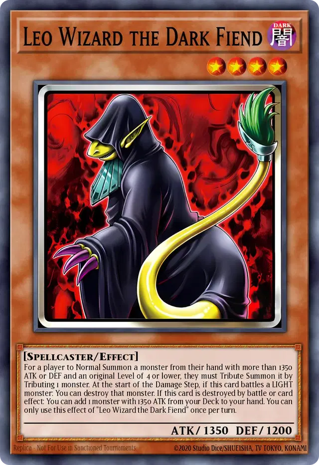 Leo Wizard the Dark Fiend