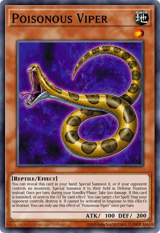 Poisonous Viper