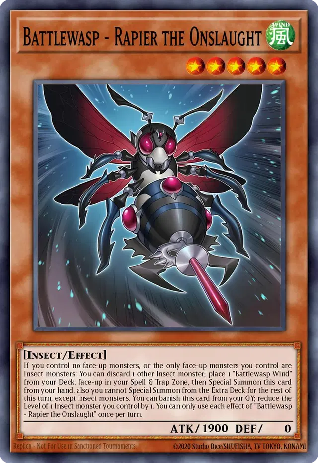 Battlewasp - Rapier the Onslaught