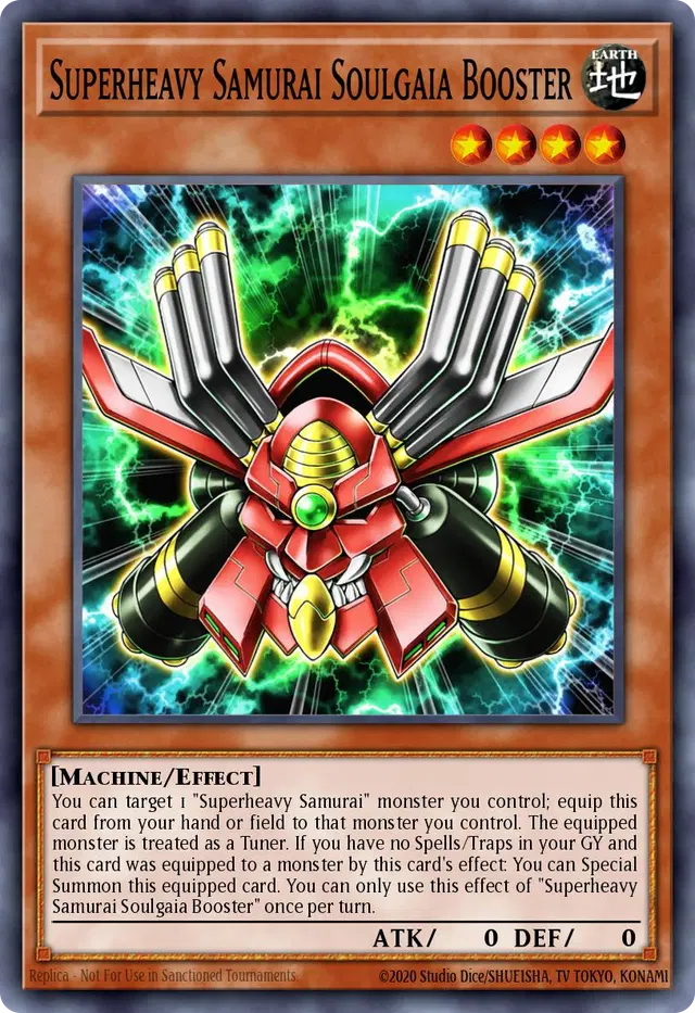 Superheavy Samurai Soulgaia Booster